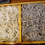 木挽庵 - ２色そば