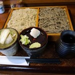木挽庵 - ２色そば　１３００円