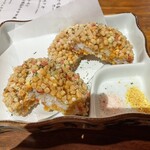 とにかく米にこだわる店 ※米屋 - えびしんじょ揚げ