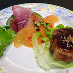 矢代商店 - 6000円コース：前菜カルパッチョ