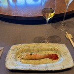 茶禅華 - 紹興酒とエビ　心奪われます