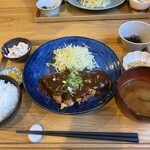 ごはんや ふくつぎ - みそかつ定食