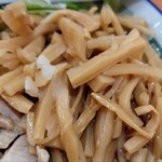 ケンチャンラーメン - メンマ。