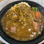 ペッパーランチ - 料理写真:沸騰ぐつぐつカレーカルビ大辛