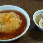 餃子の王将 - 天津飯ハーフ