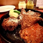リストランテ バル ポルテーニョ - ミラネッサ・ポジョ（アルゼンチンチキンカツレツ）