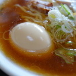 食堂 はせ川 - 煮卵の黄身は硬かったかな・・・