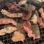 焼肉居酒屋おにやんま - ごちゃホルモン（塩）各種