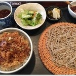 とりい - 白魚のかき揚げ丼の昼膳