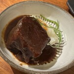 きんぎょ - 牛ホホ肉の赤ワイン味噌煮込み