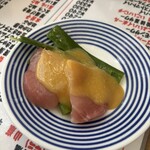 立飲みいこい - まぐろぬた　食べ忘れてた