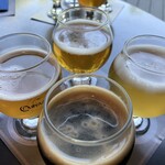カールヴァーン ブルワリー＆レストラン  - エールビール飲み比べ