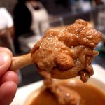 スナックコスモス - クマラチキンカレーのチキン