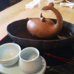 ほの香 - 烏龍茶は　素敵なくじら型の可愛い茶壷で出てきて感激！