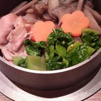 やさい家めい ルミネ横浜店 - 野菜と鶏肉の釜飯