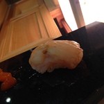 鮨 心白 - 北海道のフレッシュ帆立（2015.03.16）