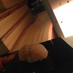 鮨 心白 - 1週間寝かせた石垣島のタケノコメバル（2015.03.16）