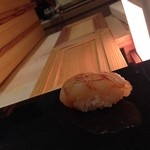 鮨 心白 - 石巻のあいなめ、1週間熟成（2015.03.16）