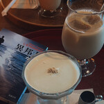 胡桃堂喫茶店 - ほうじ茶プリン/生姜カフェオレ