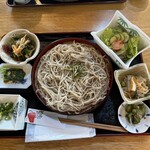 酒の蔵 えん - ざる蕎麦のランチ