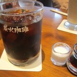 珈琲館 - ドリンク写真:炭火アイス珈琲