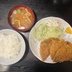 森の茶屋 - 2026.05.17 (日)    アジフライ定食　1000円（税込）　ごはん軽め。