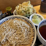 喜乃字屋 - かき揚げ天もり