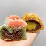栄光堂 - それぞれの断面