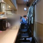 貝出汁 中華そば 竹祥 - 店内の様子。