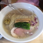 貝出汁 中華そば 竹祥 - ・「貝出汁塩らーめん(¥950)」