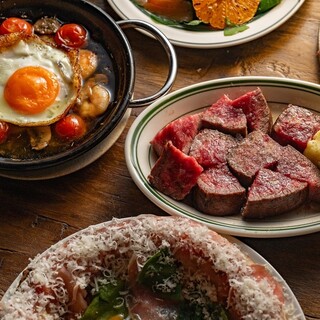 和牛ステーキなど、プレミアムなコースをお楽しみいただけます☆