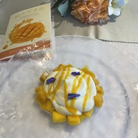 イタリア料理 サンミケーレ - マンゴーのフレジエ。