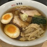 鶏そば カヲル - 鶏そば味玉 ¥1,000