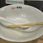 鶏そば カヲル - 完食！