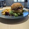 Burger POLICE - 京都限定　京豆腐の揚げ出しヴィーガンバーガー（正面）