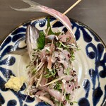 ひらつか - 料理写真:アジのたたき