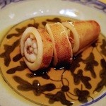 鮨 さいとう - 子持ち槍烏賊のあんかけ