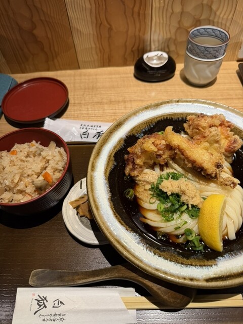 Shiro Kitsune Nanba shiti ten - Namba/Udon (Wheat noodles) | Tabelog