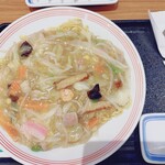 リンガーハット - 料理写真:焼き太めん皿うどん 麺2倍