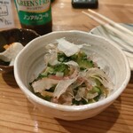 ダイニングバー はち - ゴーヤのワサビ醤油おひたし