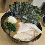 横浜ラーメン 武蔵家 - 極ラーメン（１，３００円）２０２６年５月