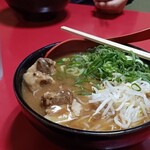 ラーメン藤 - 料理写真:角煮ラーメン(味噌)、1200円。