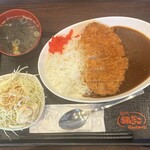 築地銀だこ - 料理写真:ロースカツカレー ¥825