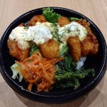 ヨークマート フードセントラル - 料理写真:鶏甘辛タルタル丼430円
