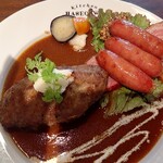 キッチン ハセガワ - ミックスグリル　デミソース　1,580円