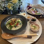 grace - あさりと春キャベツの豆乳味噌リゾット