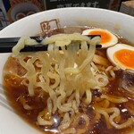 喜多方ラーメン 坂内 - 期間限定 和風冷やしラーメン＋味玉