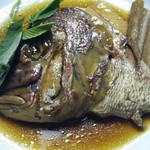 玄米ハウス ひろ作 - 鯛のあら煮がメイン♪2014年9月末♪