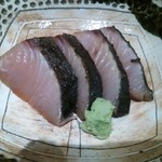 神保町 傳 - （2015/3）鰆のお刺身。熟成されてます。