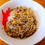 ラーメン あんず - 半チャーハン